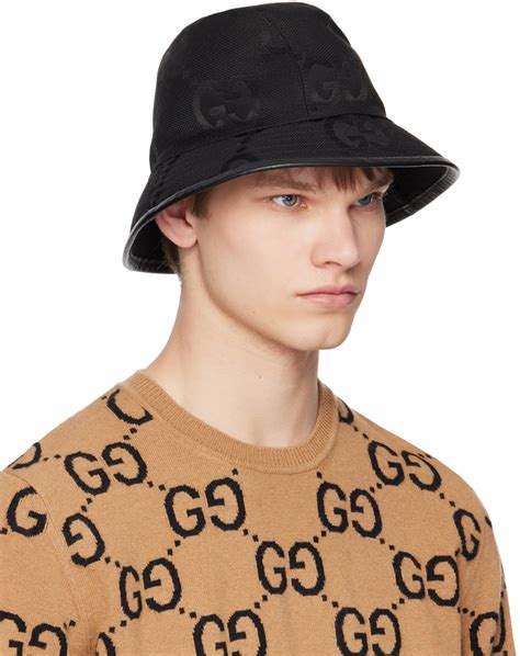 gucci jumbo gg bucket hat|gucci bucket hat denim.